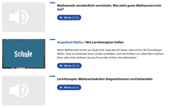 Deutschlandfunk Campus&Karriere Mathe Bildung Matheunterricht Schulpreis