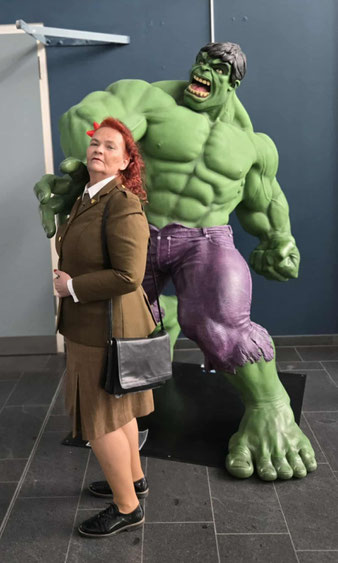Ute  ob Marvell oder Star Treck immer eine gute Figur. 
