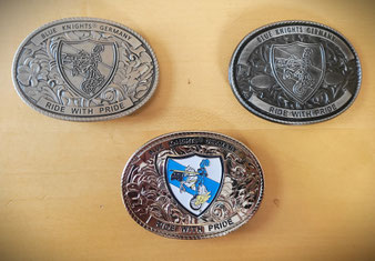 Blue Knights® Germany XIV Mittelfranken e.V.  Polizei - Motorradtouren-Club, Blue Knights, Blue Knights Germany 14, Blue Knights Mittelfranken, Blue Knights Nürnberg, Blue Knights, BLUE KNIGHTS Buckle, Gürtelschnalle Blue Knights, 