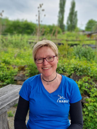 Mitarbeiterin Julia Flohr. - Foto: NABU/T. Ayoub