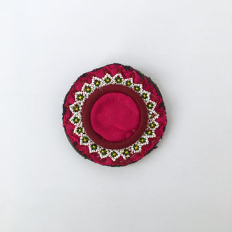 アフガニスタンの刺繍のブローチ｜Afghan Embroidery Brooch