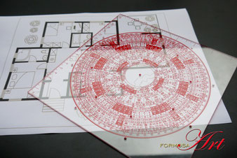 Acryl Liji Ruler AHC-188 produced by FORMOSA ART