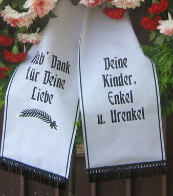 Kranzschleife