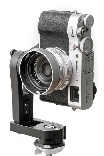 pocketPANO COMPACT nodal head for Fujifilm X100V