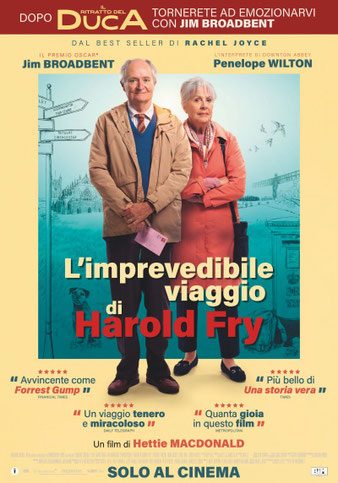 L’IMPREVEDIBILE VIAGGIO DI HAROLD FRY – Rivergaro giovedì 4 luglio ore 21:15
