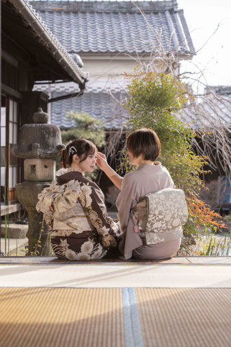 愛知県扶桑町　スタジオ撮影・出張撮影　成人式前撮り　【f-st.】Photo studio