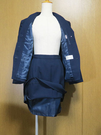 甲南女子大学 スーツ、制服 クリーニング済 甲南女子大学 スーツ、制服