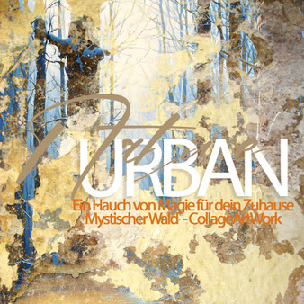 Mystischer Wald - CollageArtWork: Ein Hauch von Magie für dein Zuhause