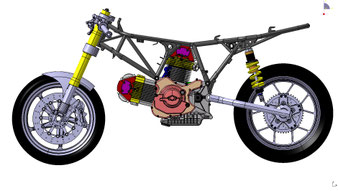 Café Racer Carbon Mono Single