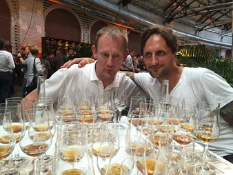 Oben: Ralf und Ricci bei der Plantation Masterclass