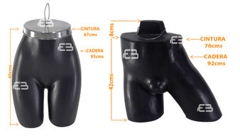 Maniquie para Boxer de Plastico