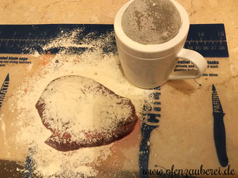 Gebackene Leber in der Ofenhexe oder Zauberstein oder Ofenzauberer von Pampered Chef mit Streufix und Schneidfest aus dem Onlineshop