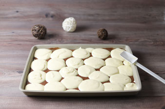 Kuhflecken Kuchen auf dem großen Ofenzauberer James von Pampered Chef aus dem Pampered Chef Onlineshop