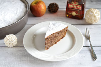Apfelkuchen in der runden Stoneware von Pampered Chef