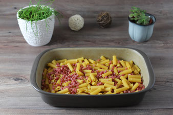 Nudelauflauf Carbonara
