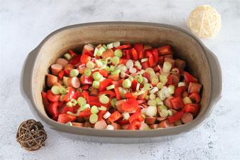 Würstchengulasch mit Gnocchi aus dem Ofenmeister oder Zaubermeister im Pampered Chef Onlineshop bestellen