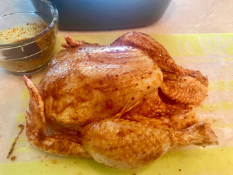 Hähnchen Brathähnchen Huhn im Ofenmeister oder Zaubermeister aus dem Pampered Chef Onlineshop bestellen