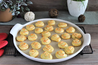 Lachsschnecken auf der White Lady von Pampered Chef
