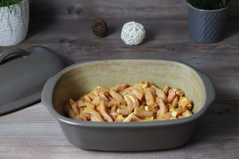 Currygeschnetzeltes Geschnetzeltes aus dem Ofenmeister von Pampered Chef im Onlineshop bestellen