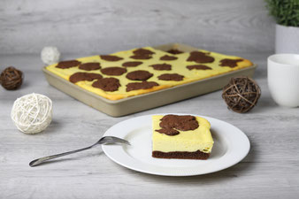 Russischer Zupfkuchen im Ofenzauberer mit Teigroller, Edelstahl-Rührschüssel und Kuchengitter aus dem Pampered Chef Onlineshop
