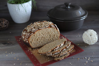 Haferle Haferflöckchen Haferflockenbrot im kleinen oder runden Zaubermeister oder Ofenmeister aus dem Pampered Chef Onlineshop bestellen