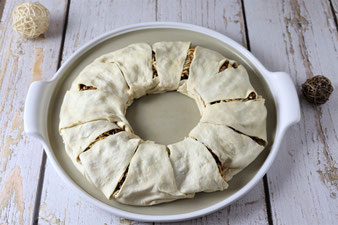 Taco-Ring auf dem Zauberstein, Ofenzauberer oder runden Stein White Lady von Pampered Chef aus dem Onlineshop