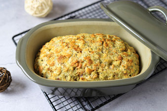 Semmelknödel aus dem Zaubermeister Lily mit der Edelstahlschüssel von Pampered Chef