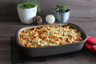 Nudelauflauf in der Ofenhexe von Pampered Chef