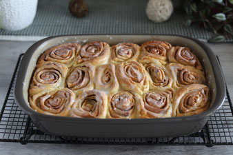 Zimtrollen in der Ofenhexe von Pampered Chef