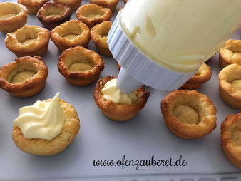 Obst Creme Törtchen aus der Mini Muffinform von Pampered Chef im Onlineshop kaufen