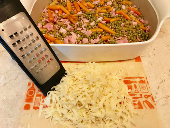 Nudel-Schinken-Gratin aus dem Bäker, Ofenhexe oder Ofenmeister aus dem Pampered Chef Onlineshop kaufen