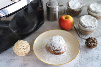 Pampered Chef Air Fryer mit Elfen Muffins