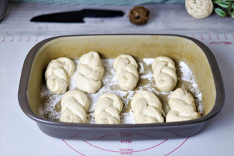 Brötchen oder Mohnzöpfe in der Ofenhexe von Pampered Chef