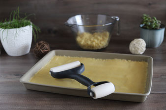 Käsekuchen im Ofenzauberer James von Pampered Chef