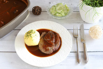 Sauerbraten oder Rinderbraten im Zaubermeister oder Ofenmeister von Pampered Chef online bestellen