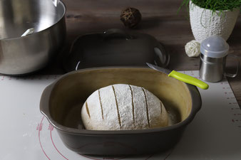 Holzfällerkruste, Bauernbrot, Brot aus dem Zaubermeister oder Ofenmeister aus dem Pampered Chef Onlineshop