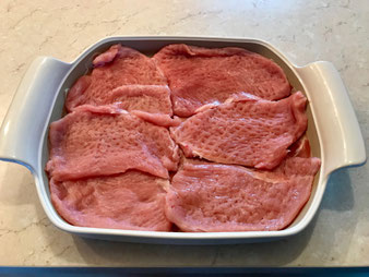 Putenschnitzel mit Röstihaube aus dem flachen Bäker online im Pampered Chef Onlineshop bestellen