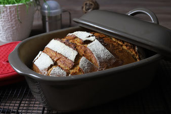 Holzfällerkruste, Bauernbrot, Brot aus dem Zaubermeister oder Ofenmeister aus dem Pampered Chef Onlineshop