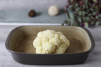 Blumenkohl in der Ofenhexe von Pampered Chef