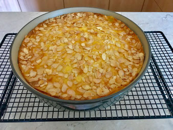 Apfelkuchen mit Vanilleguss aus der Stoneware rund vom Pampered Chef Onlineshop bestellen