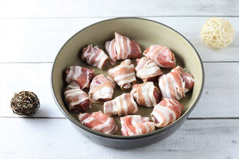 Schweinefilet im Baconmantel