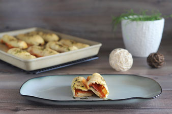 Pizza Sticks - Mini Calzone auf dem Ofenzauberer vom Pampered Chef Onlineshop bestellen