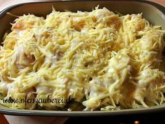 Spargel Kartoffel Gratin in der Ofenhexe aus dem Pampered Chef Onlineshop