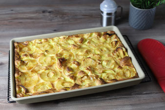 Ofenpfannkuchen Apfelpfannkuchen im großen Ofenzauberer James von Pampered Chef aus dem Onlineshop