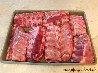 Spareribs in Barbeque BBQ Sauce auf dem Ofenzauberer vom Pampered Chef Onlineshop bestellen