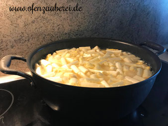 Spargel Spargelsalat im Komfort Universaltopf von Pampered Chef aus dem Onlineshop