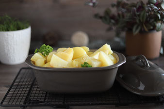 Salzkartoffeln im kleinen Zaubermeister Lily aus dem Pampered Chef Onlineshop