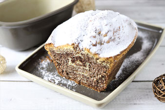 Zebrakuchen im kleinen Zaubermeister oder Zauberkasten von Pampered Chef