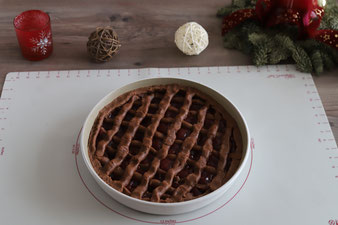 Linzer Torte in der Stoneware rund oder runden Ofenhexe von Pampered Chef