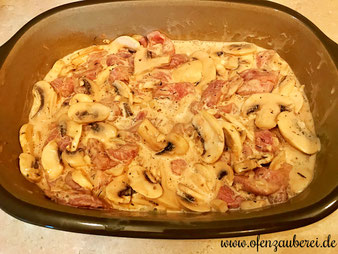 Geschnetzeltes Zürcher Art aus dem Ofenmeister oder Zaubermeister und Reis aus dem Backofen in der Lily im Pampered Chef Onlineshop bestellen